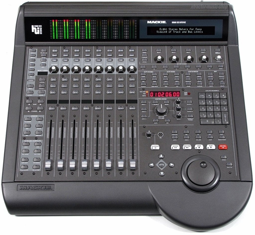 Mackie HUI controller voor ProTools, Ophalen, Zo goed als nieuw