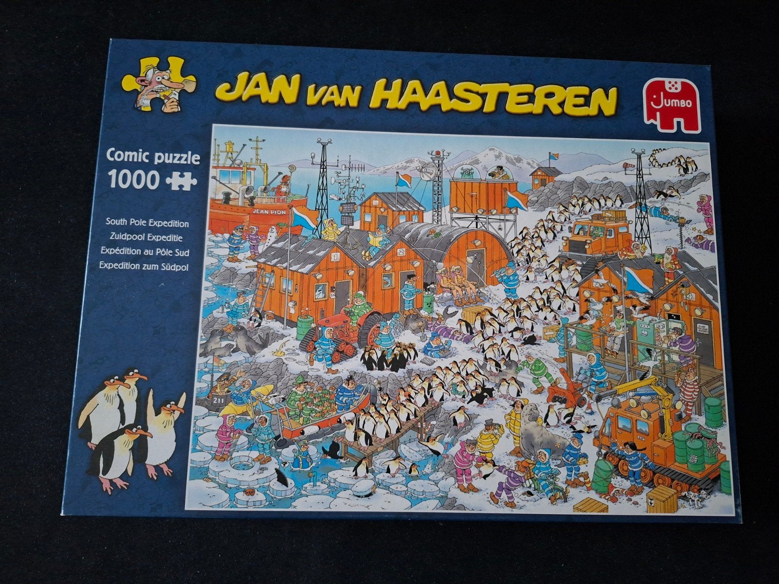 Jan van Haasteren Zuidpool Expeditie 1000 stukjes, Ophalen of Verzenden, 500 t/m 1500 stukjes, Zo goed als nieuw, Legpuzzel