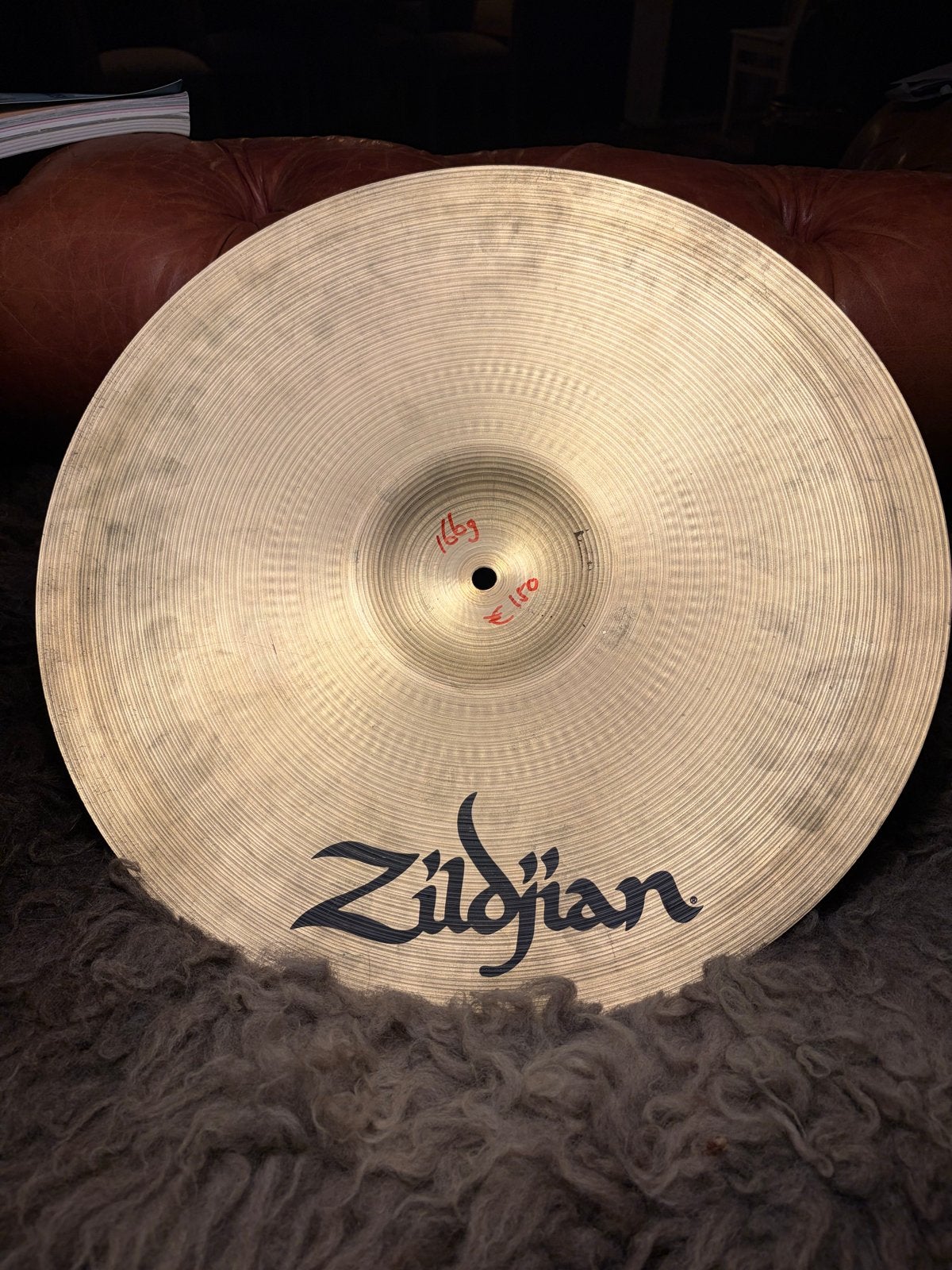 18” Zildjian A Rock Crash (2001) – 1669g, Gebruikt, Usa, Drums of Percussie, Ophalen of Verzenden