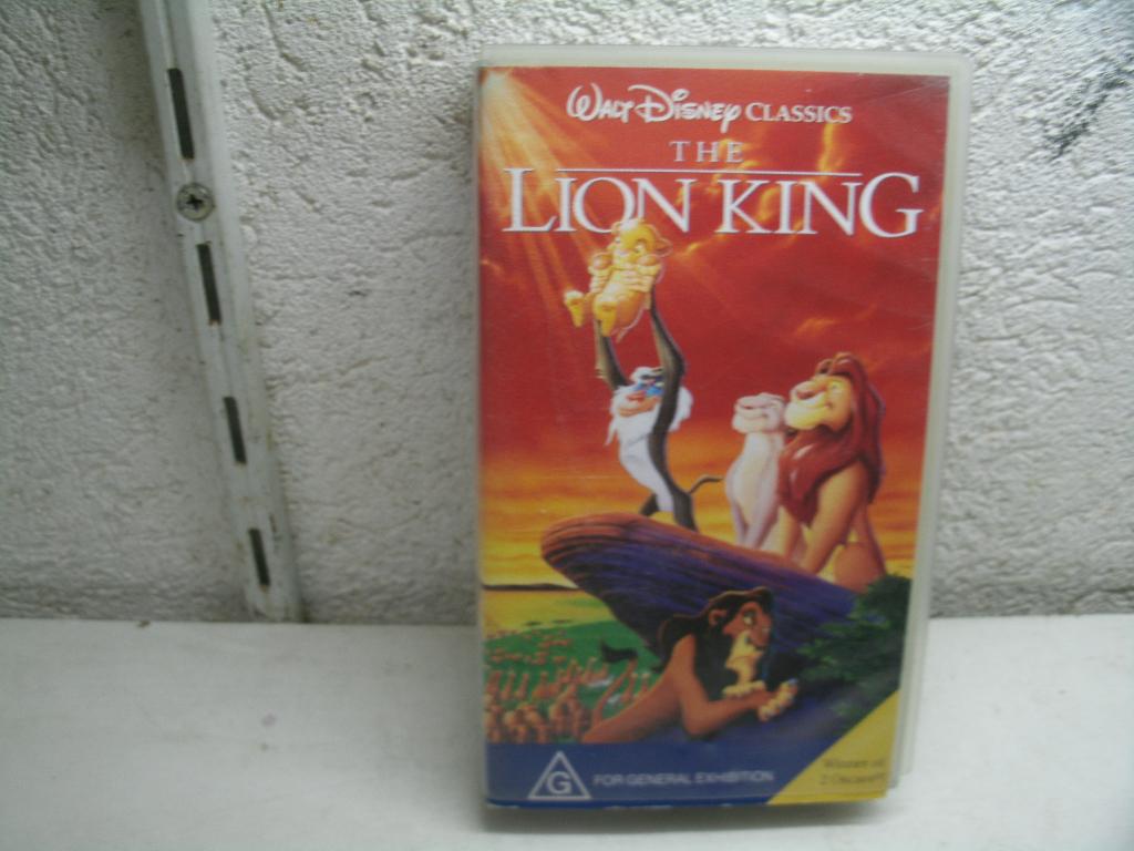 vhs 200a the lion king G for general exhibition, Cd's en Dvd's, VHS | Kinderen en Jeugd, Alle leeftijden, Ophalen of Verzenden