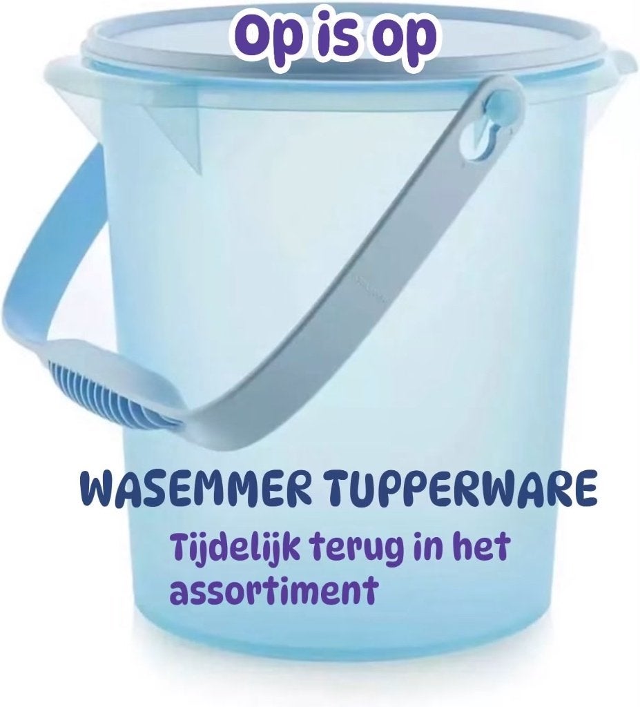 Tupperware Wasemmer Nieuw, Blauw, Overige typen, Ophalen of Verzenden, Nieuw