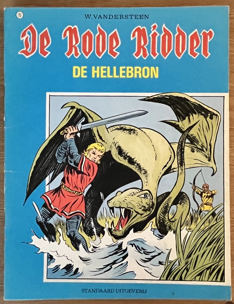 De Rode Ridder - De hellebron - 75 1e dr (1977) Strip, Eén stripboek, Ophalen of Verzenden, Zo goed als nieuw