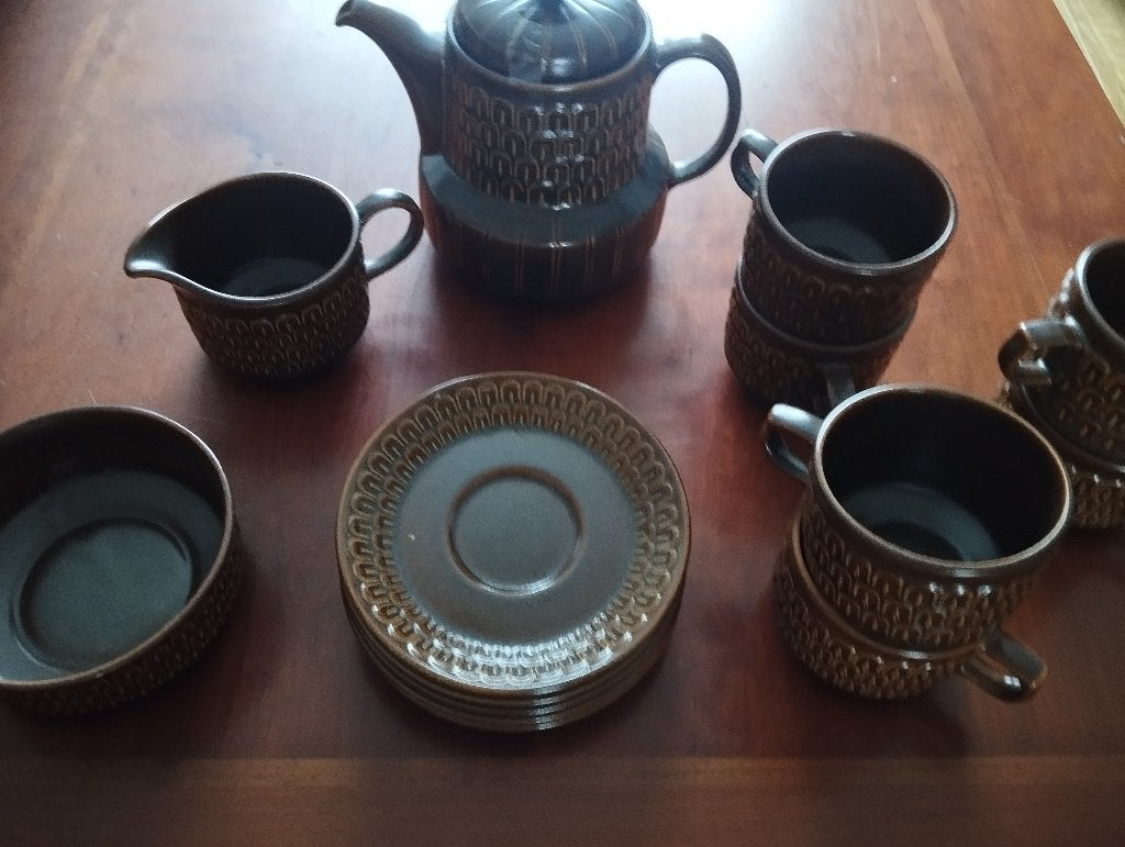 Koffie-thee servies, Huis en Inrichting, Keuken | Servies, Ophalen, Zo goed als nieuw, Overige stijlen, Kop(pen) en/of Schotel(s)