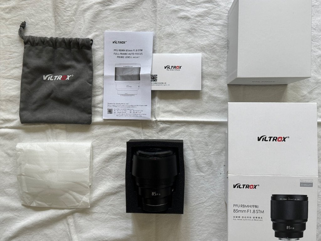 Viltrox PFU RBMH 85mm F1.8 STM — Sony E-mount, full frame, 85 mm, Ophalen of Verzenden, Zo goed als nieuw, Standaardlens