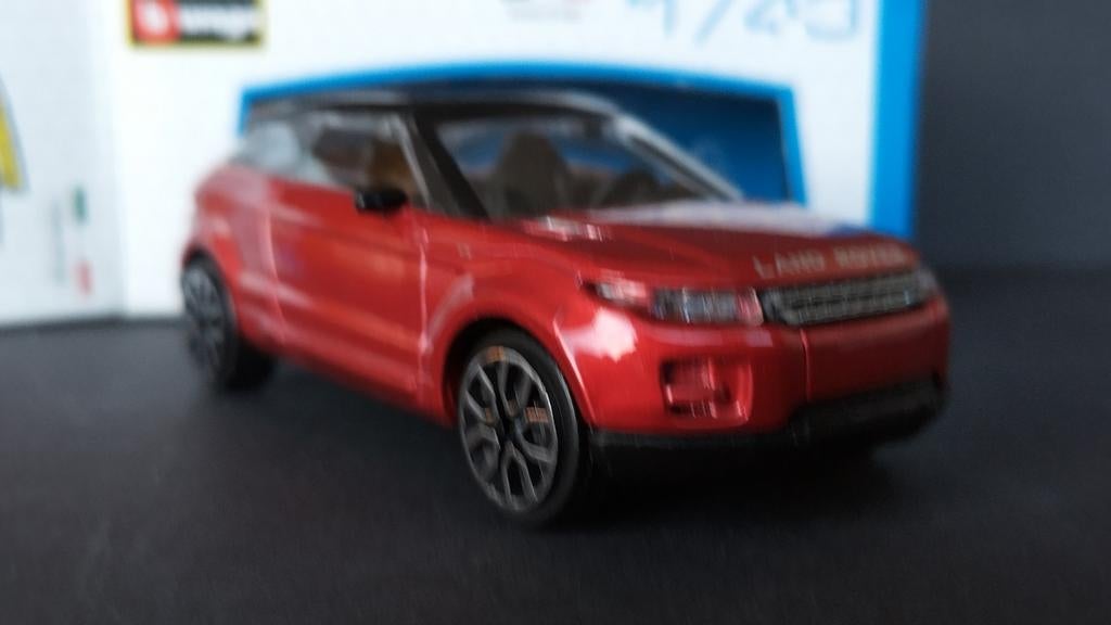Range Rover Lrx concept Evoque 1:43 Bburago Burago Pol, Overige merken, Bburago@bburago.com, Auto, Verzenden