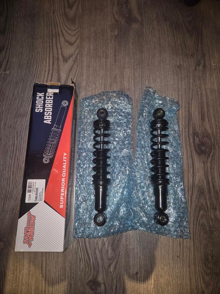 (Gloednieuwe) schokbrekers set van Fast Arrow (tomos), Ophalen of Verzenden, Nieuw