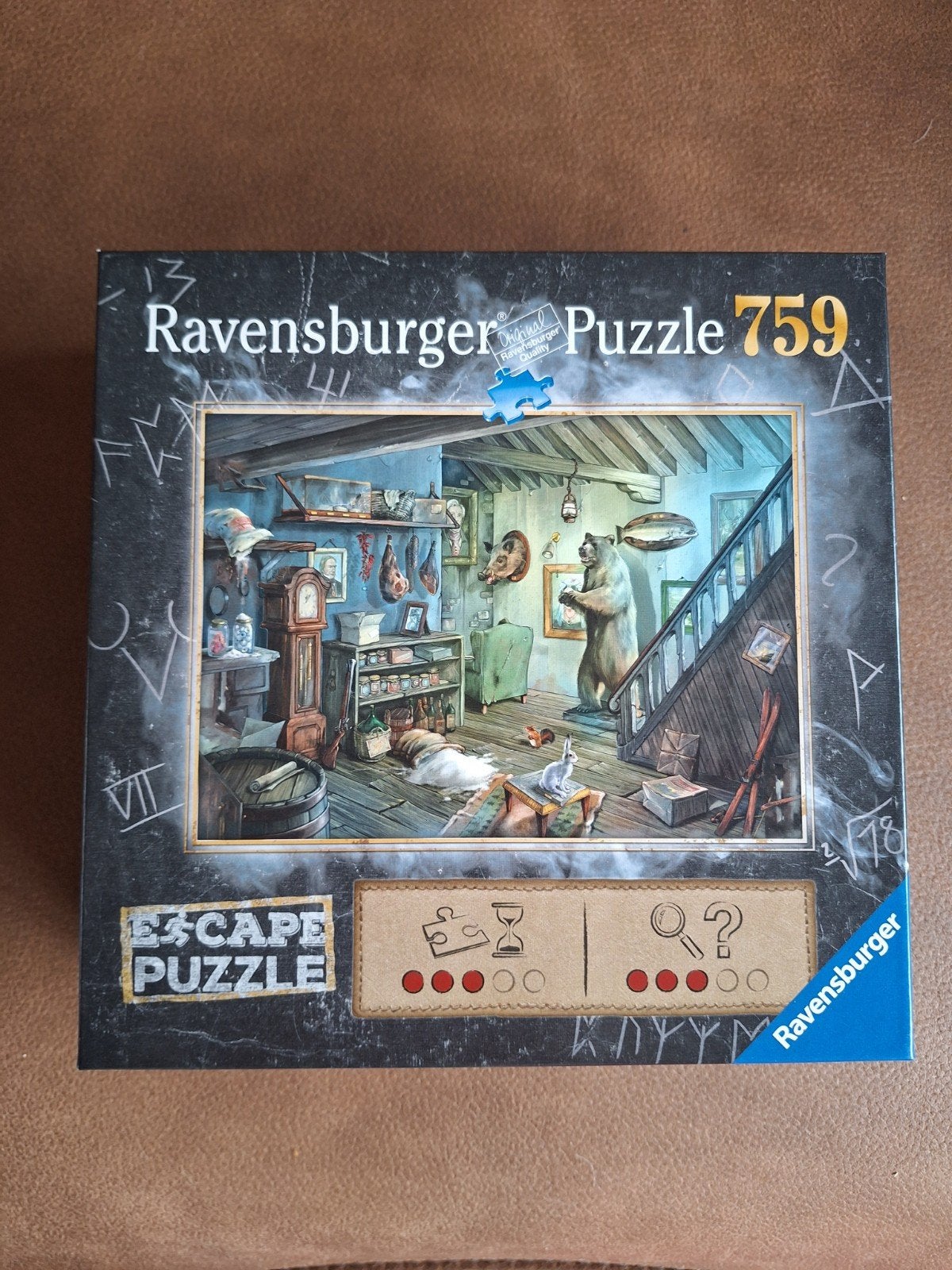 Ravensburger Escape Puzzle 759 stukjes - Zo goed als nieuw, Ophalen of Verzenden, 500 t/m 1500 stukjes, Zo goed als nieuw, Legpuzzel
