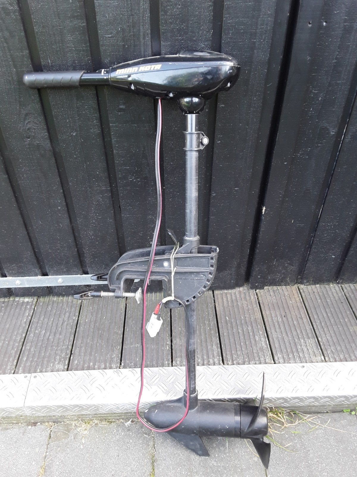 Minn Kota Endura 30 lbs. stuwkracht buitenboordmotor, Ophalen, Gebruikt
