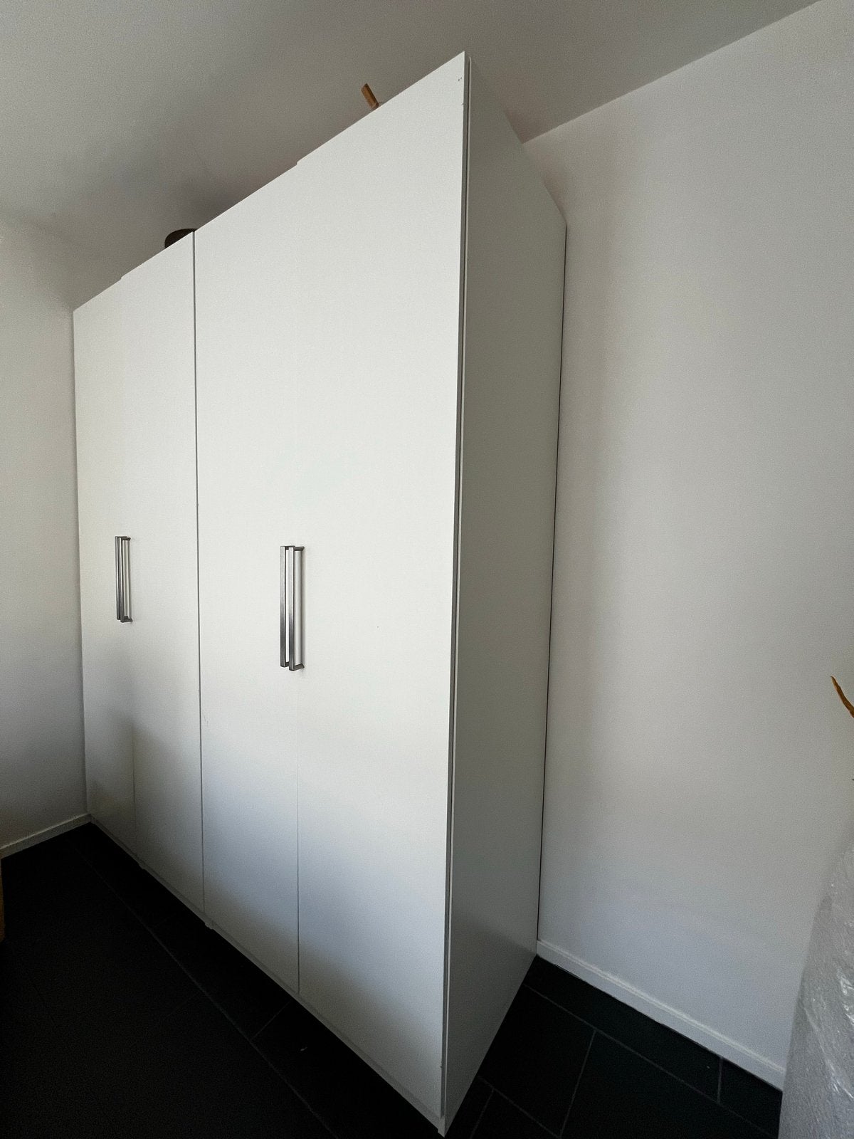2x Witte IKEA PAX Kledingkast 100x60x239cm, Ophalen, Gebruikt, 100 tot 150 cm, 200 cm of meer