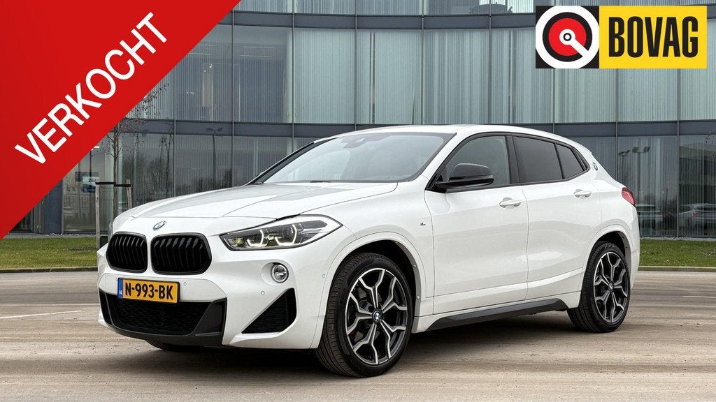 BMW X2 sDrive20i High Executive M-Sport Pano Alcantara Navi, Auto's, BMW, X2, Euro 6, 1435 kg, Wit