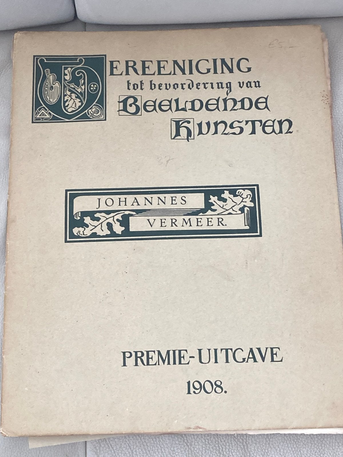 Johannes Vermeer - Premie-uitgave 1908 - Jan Veth, Boeken, Ophalen of Verzenden, Gelezen, Schilder- en Tekenkunst