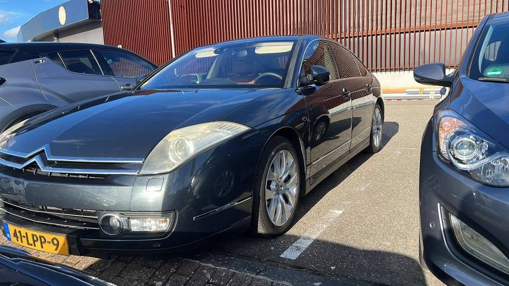 Citroën C6 3.0 Hdif V6 177KW AUT 2010 Grijs, Auto's, 1620 kg, C6, 1848 kg, Bedrijf