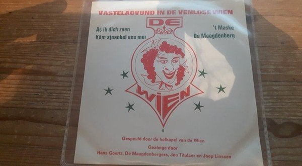 Single : Vastelaovond In De Venlose Wien – As Ik Dich Zeen, Gebruikt, 7 inch, Ophalen of Verzenden, Fotohoes