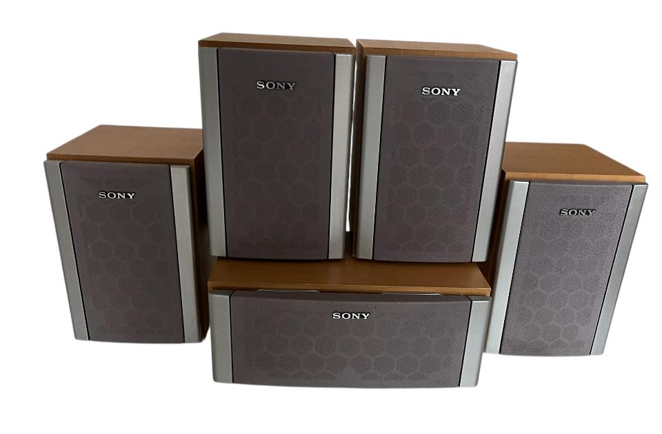 Sony 5.1 speaker systeem SS MSP55 & CNP55 incl. kabels, Audio, Tv en Foto, Luidsprekers, Ophalen of Verzenden, Zo goed als nieuw
