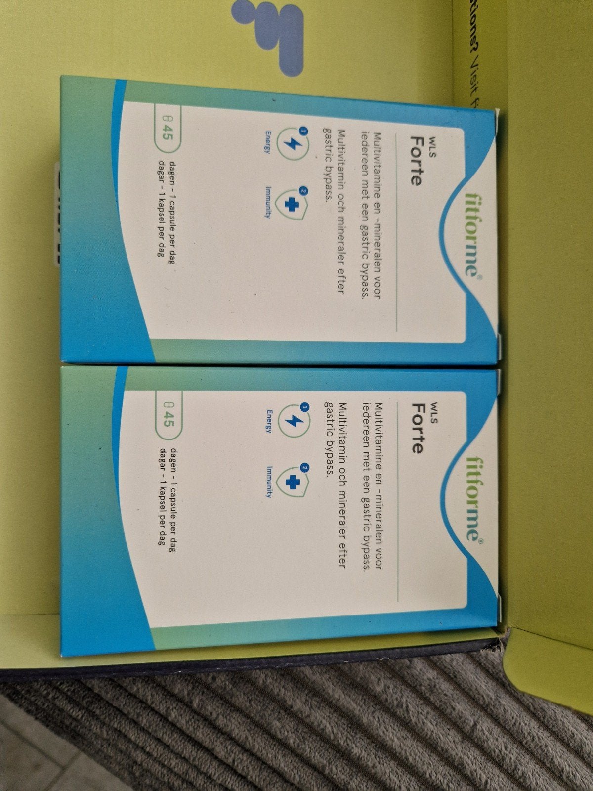 Fitforme WLS Forte Multivitamine (2 verpakkingen), Ophalen of Verzenden, Nieuw, Overige typen
