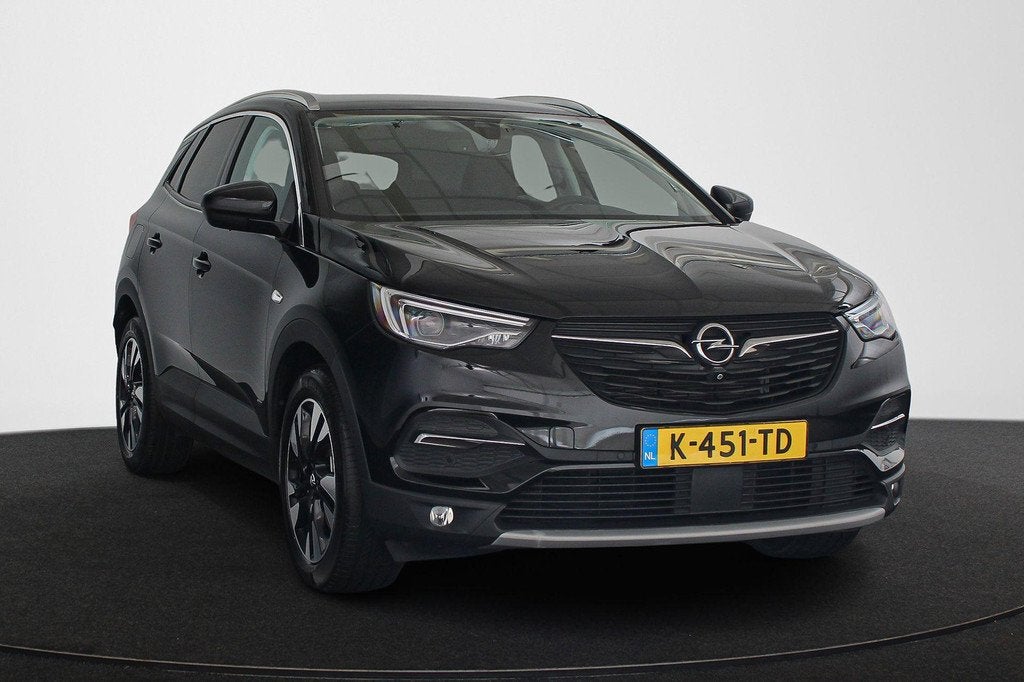Opel Grandland X 1.6 Turbo Hybrid Business Elegance Stoelver, Auto's, Opel, 228 pk, Euro 6, 4 cilinders, Leder en Stof