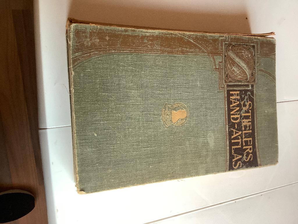 Atlas, Stielers Handatlas, 1909, Boeken, Overige atlassen, Ophalen of Verzenden, Zo goed als nieuw, 1800 tot 2000