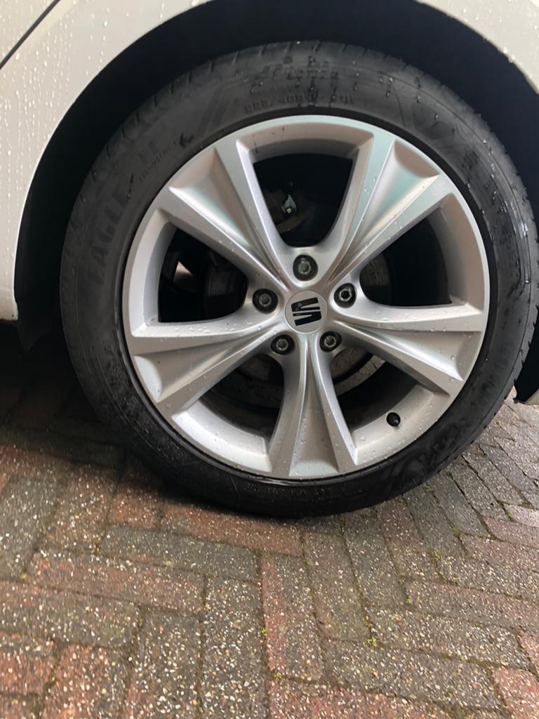 Originele SEAT Leon FR velgen 17inch schadevrij, Ophalen of Verzenden