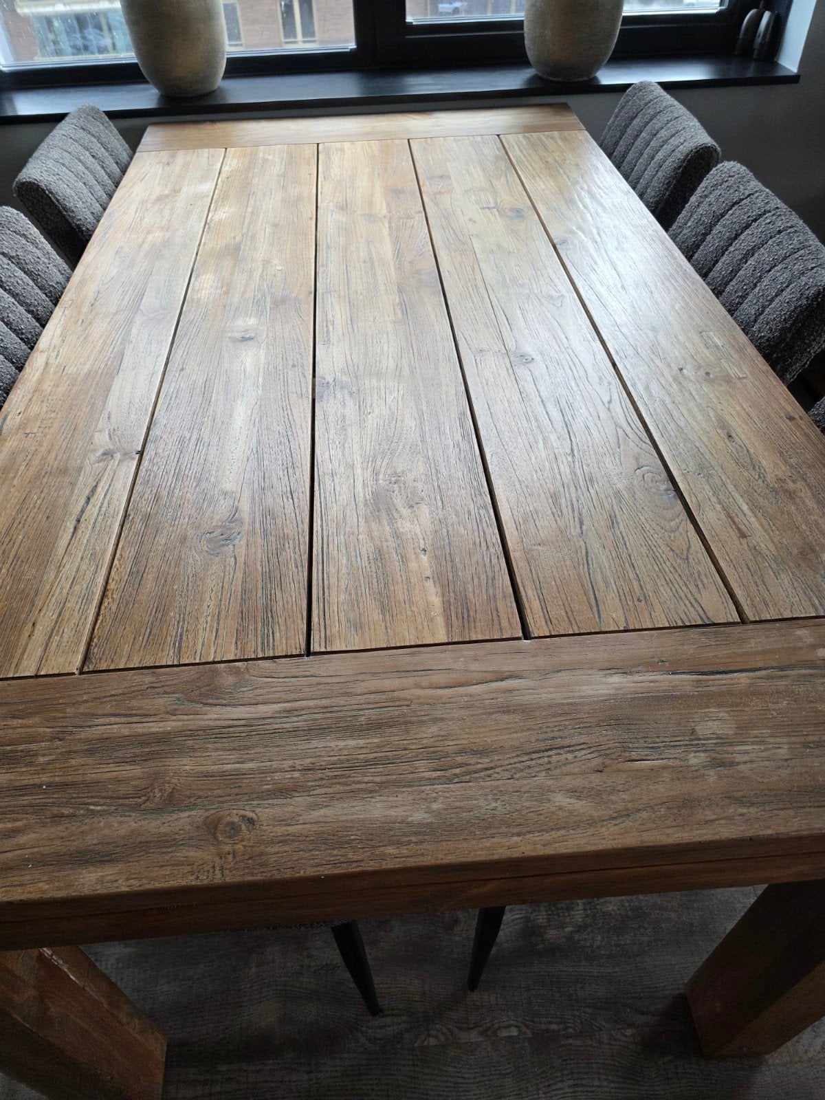 Intratuin tuintafel 1.00 x 1.80 - Platinum Casual Living, Ophalen, Gebruikt, Rechthoekig, Hout