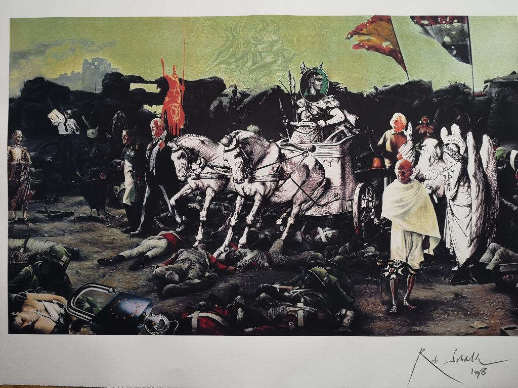 Rob Scholte, Vrede van Münster., Antiek en Kunst, Kunst | Litho's en Zeefdrukken, Ophalen of Verzenden