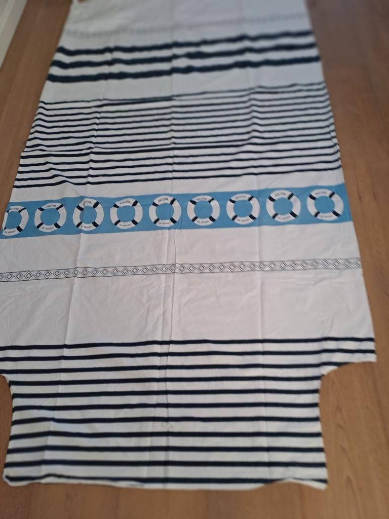 2 x 1 persoons dekbedovertrek Nautische stijl, Ophalen of Verzenden