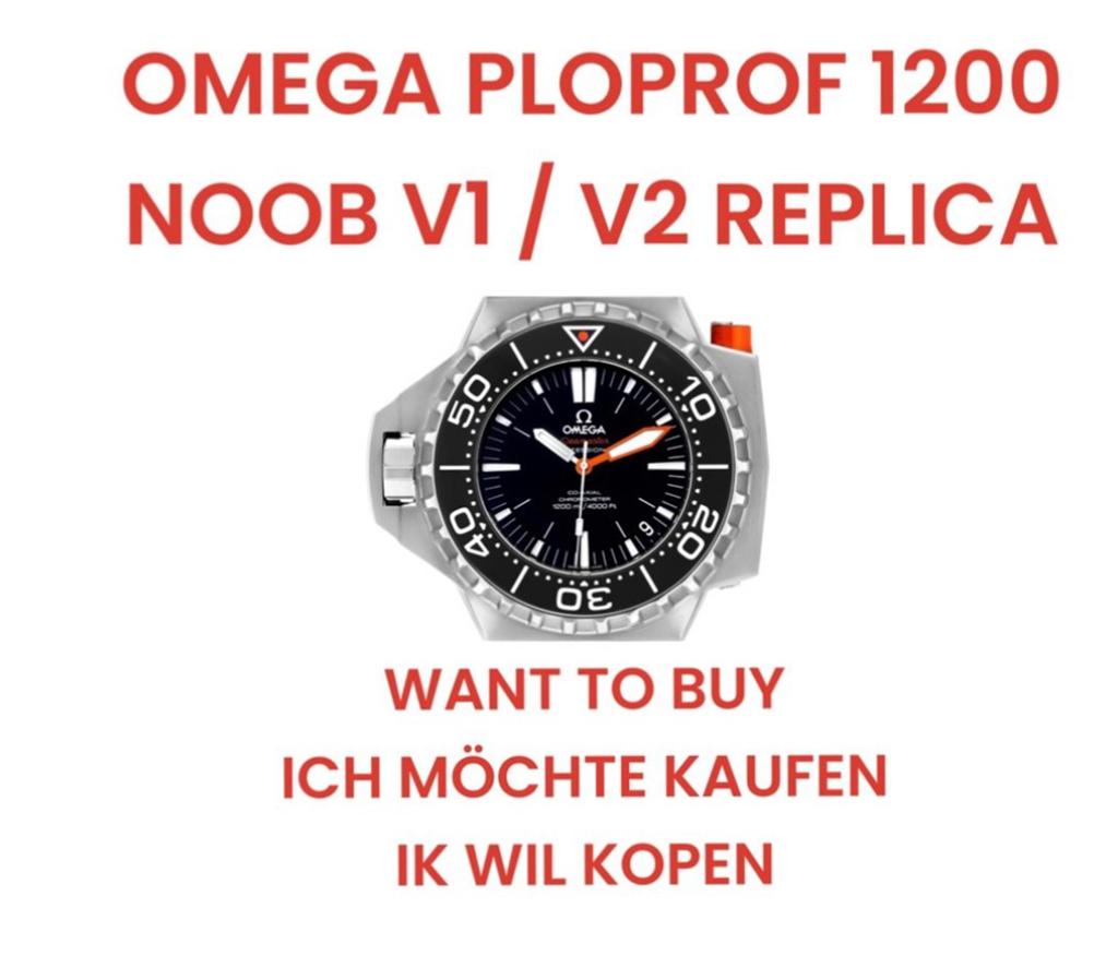 GEZOCHT OMEGA PLOPROF 1200, Ophalen of Verzenden, Zo goed als nieuw