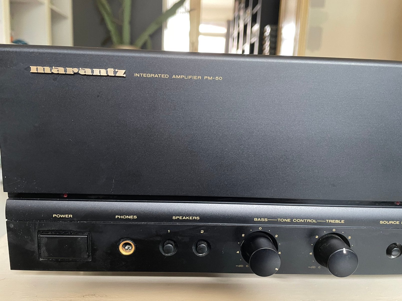 Marantz PM-50 Geïntegreerde Versterker - Uitstekende Staat, Audio, Tv en Foto, Versterkers en Receivers, Marantz, Gebruikt, Ophalen of Verzenden