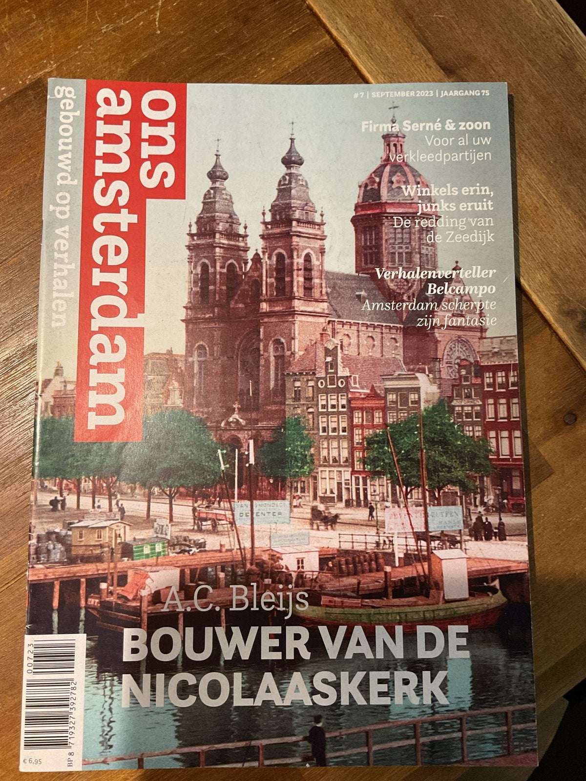 Ons Amsterdam Magazine - September 2023, Verzenden, Zo goed als nieuw, Overige typen