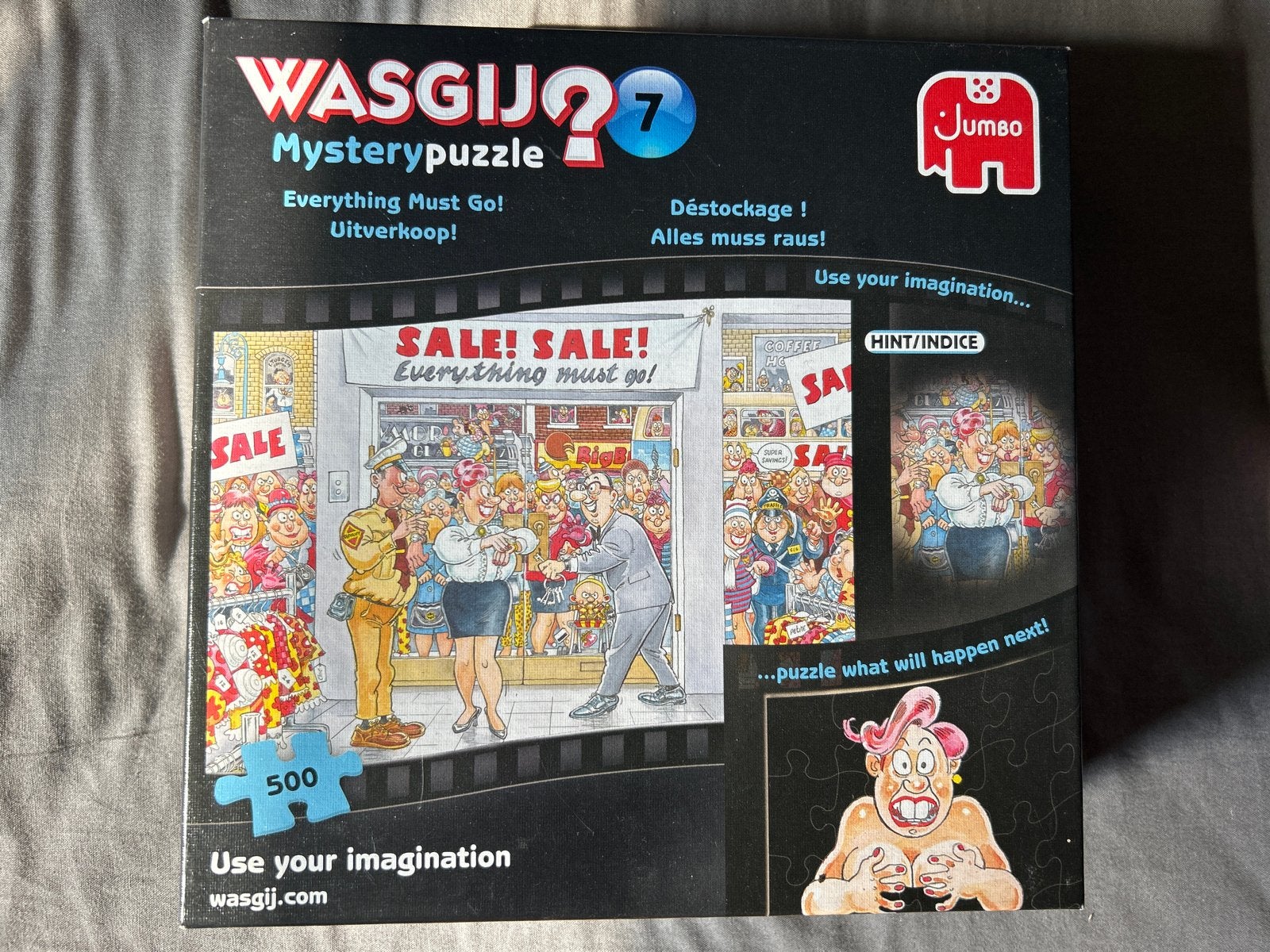 WasGij Puzzels - Diverse Soorten, Compleet en Goede Staat, Ophalen of Verzenden, 500 t/m 1500 stukjes, Gebruikt