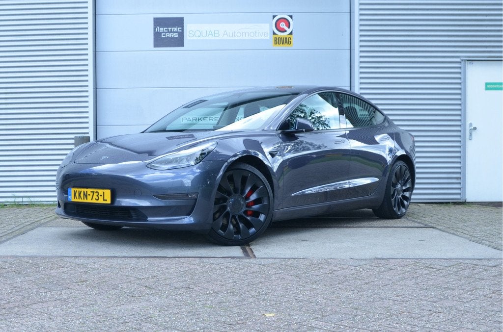 Tesla Model 3 Performance AWD 75 kWh AutoPilot3.0 Ryzen, Auto's, Tesla, Bedrijf, Te koop, Model 3, 4x4, ABS, Achteruitrijcamera