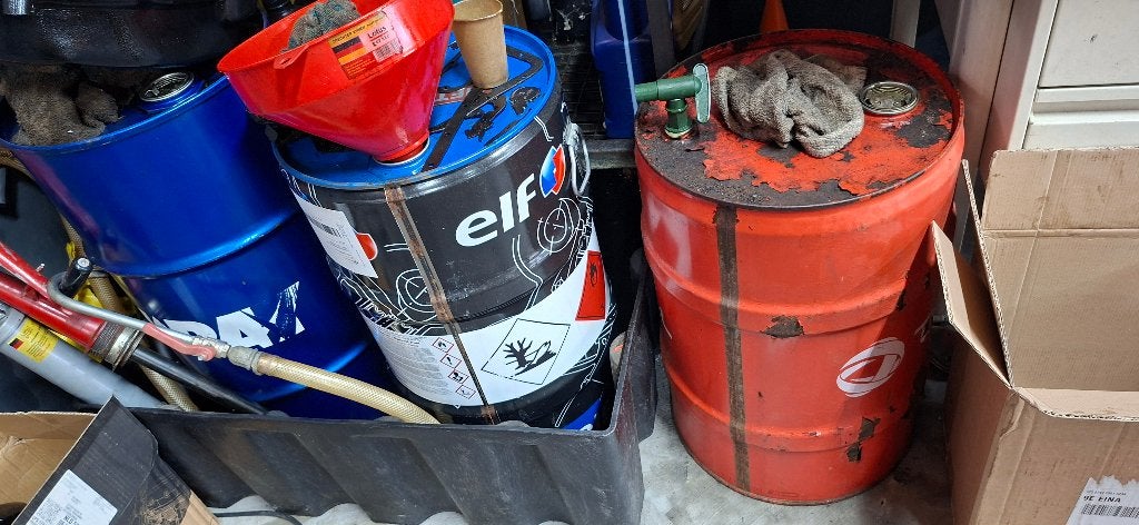 Oude motor/ stookolie, Doe-het-zelf en Verbouw, Verwarming en Radiatoren, Ophalen, 30 tot 80 cm, Gebruikt, Cv-ketel of Combi-ketel