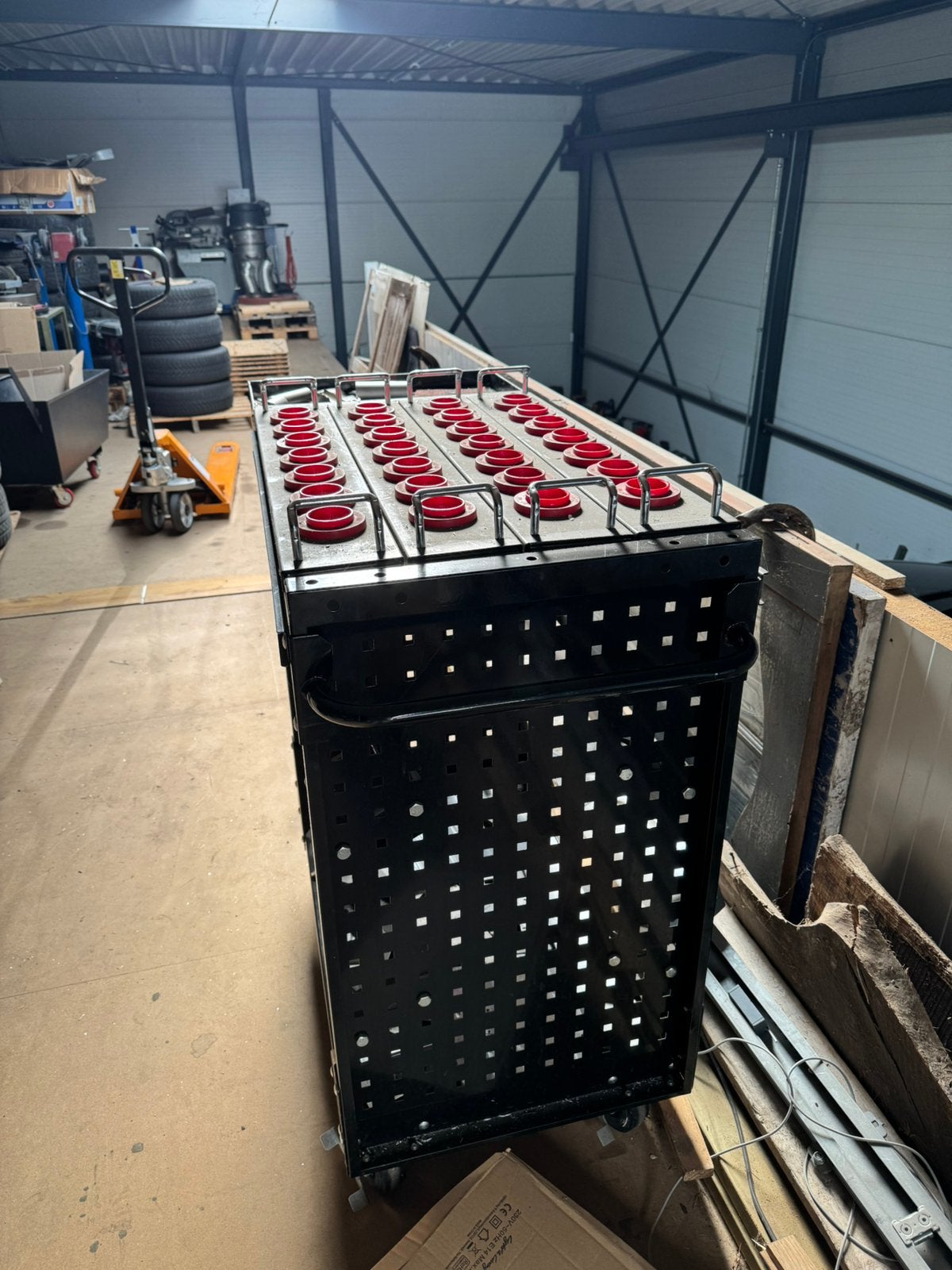 Transport opslagwagen voor gereedschaphouders, 100 liter of meer, Ophalen, Zo goed als nieuw, Transportkar