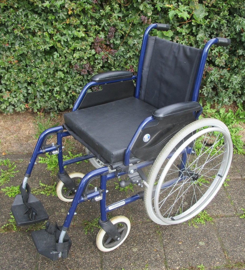 Rolstoel Vermeiren, Diversen, Ophalen, Inklapbaar, Zo goed als nieuw, Duwrolstoel