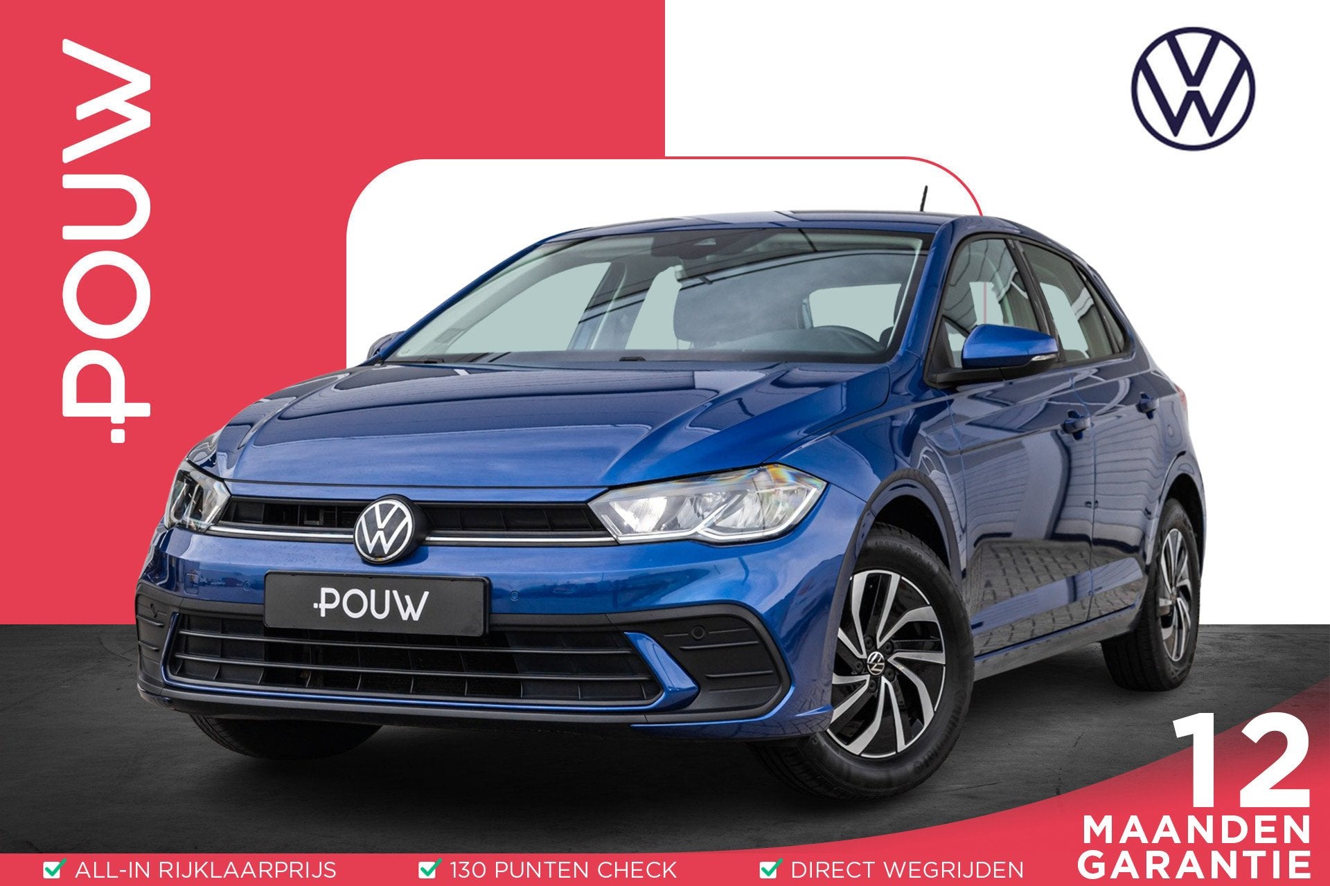Volkswagen Polo 1.0 TSI 95pk Life Business | Navigatie | App