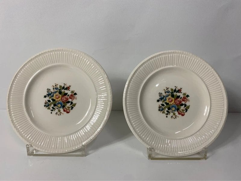 Wedgwood Conway– Set van 2 ontbijtborden, Gebruikt, Ophalen of Verzenden, Nvt, Nvt