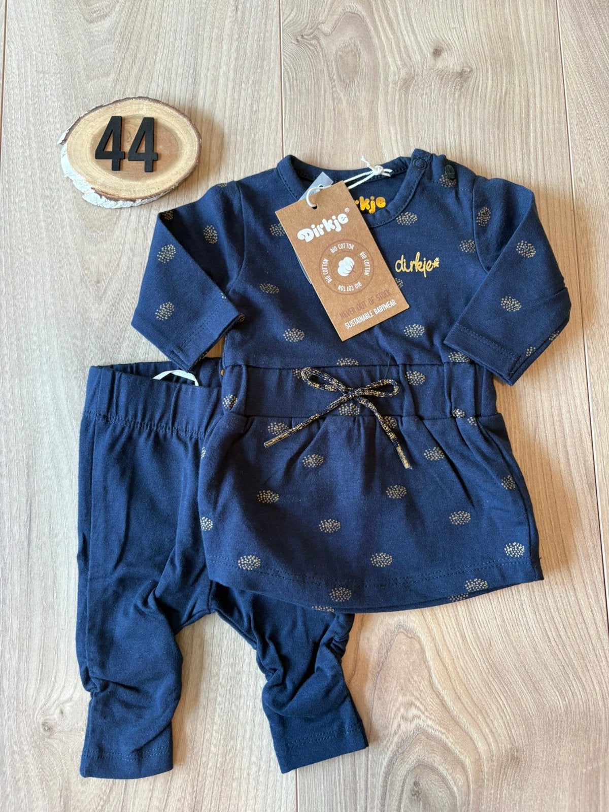 Mooi setje in maat 44, met een lief jurkje, Ophalen of Verzenden, Nieuw, Meisje, Setje
