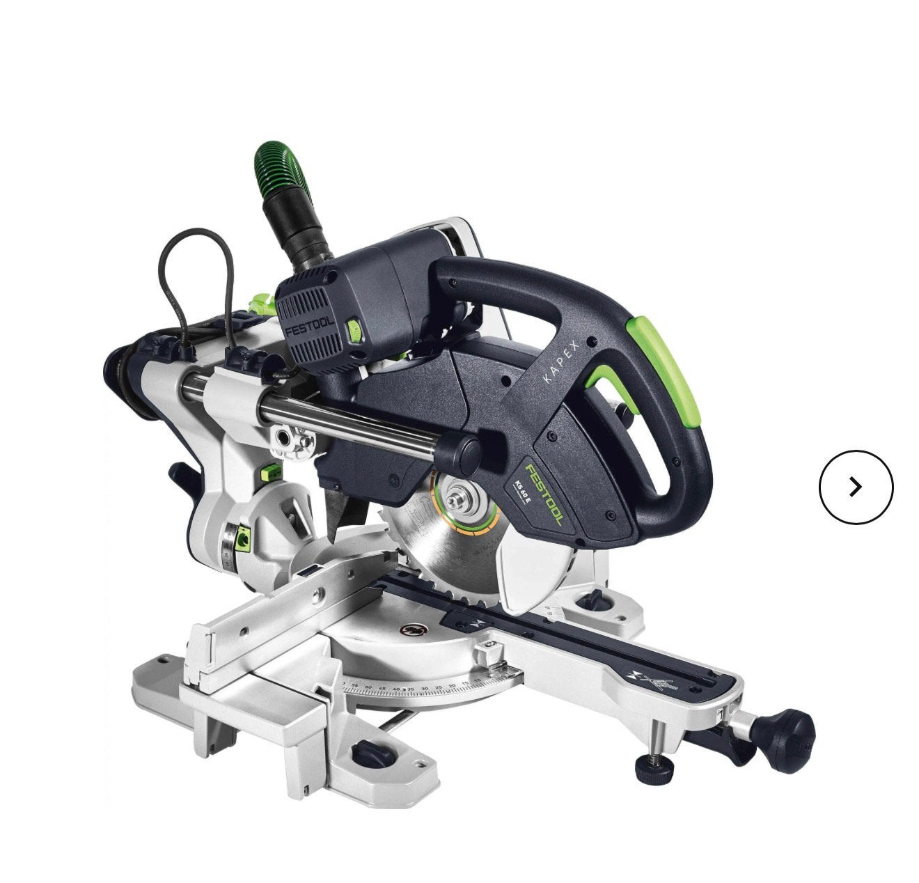 Festool KS 60 E Afkortzaag KAPEX 216mm 1200W, Doe-het-zelf en Verbouw, Gereedschap | Zaagmachines, Ophalen, Nieuw, Afkortzaag