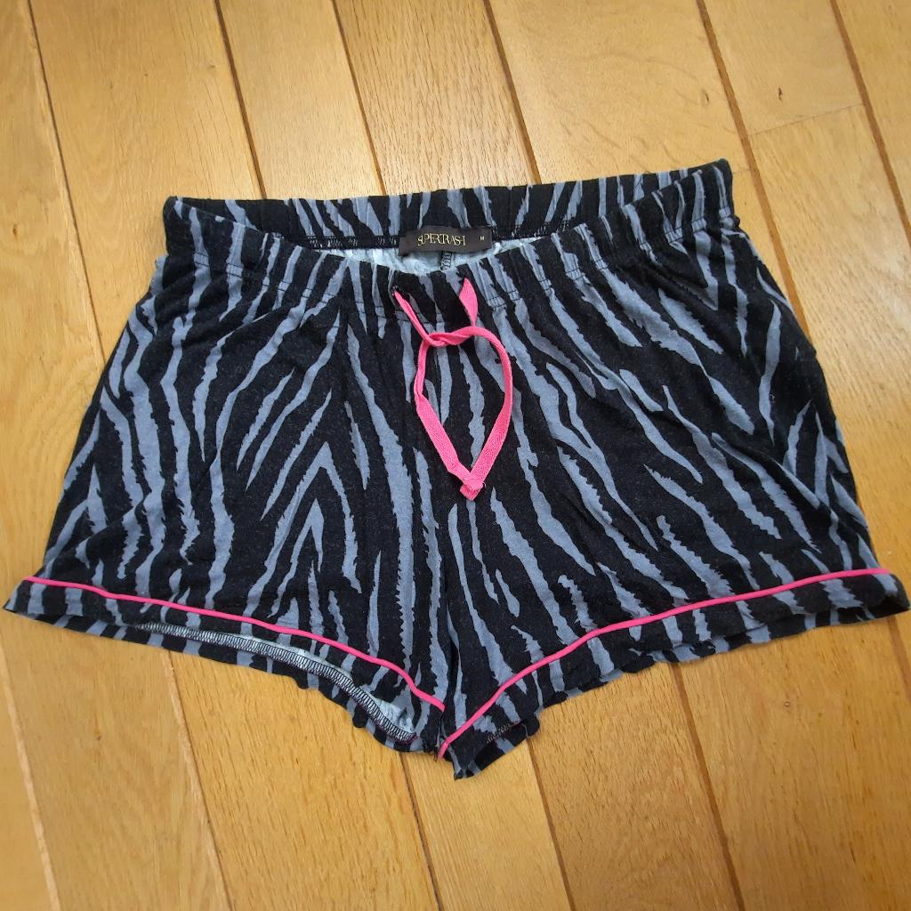 Supertrash slaap broekje zwart grijs maat M, Supertrash, Ophalen of Verzenden, Zo goed als nieuw, Maat 38/40 (M)