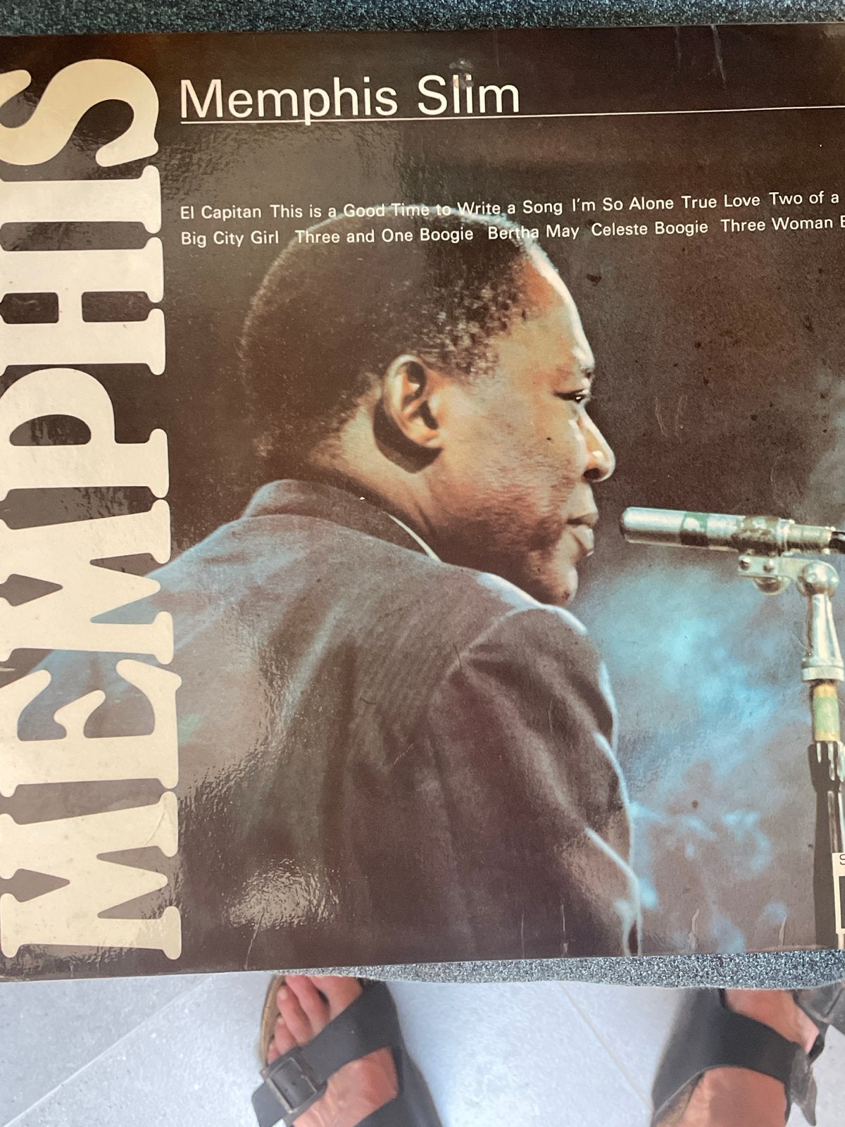 Memphis Slim LP - Memphis Slim, Ophalen of Verzenden, Zo goed als nieuw, 12 inch, Blues