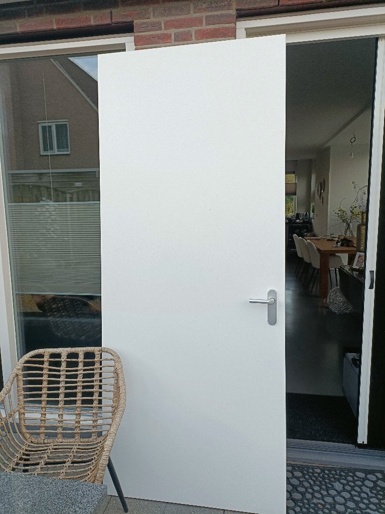 opdekdeur, Doe-het-zelf en Verbouw, Ophalen, Gebruikt, 80 tot 100 cm, 215 cm of meer