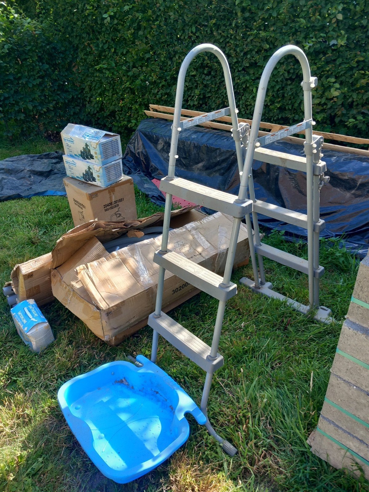 Bestway Opzetzwembad, Tuin en Terras, Zwembaden, Ophalen, Gebruikt, 200 tot 300 cm, 80 tot 120 cm