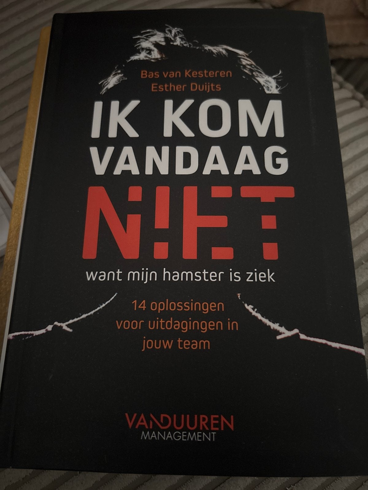 Ik kom vandaag niet - Bas van Kesteren & Esther Duijts, Ophalen of Verzenden, Nieuw, Management