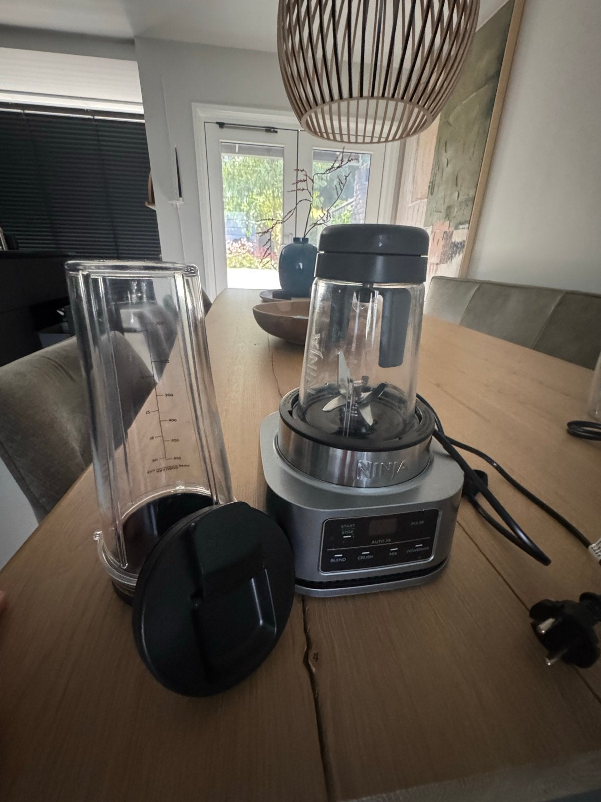 Ninja Foodi Power Nutri 2-in-1 CB100EU Blender, Witgoed en Apparatuur, Ophalen, 3 snelheden of meer, Zo goed als nieuw, Vaatwasserbestendig