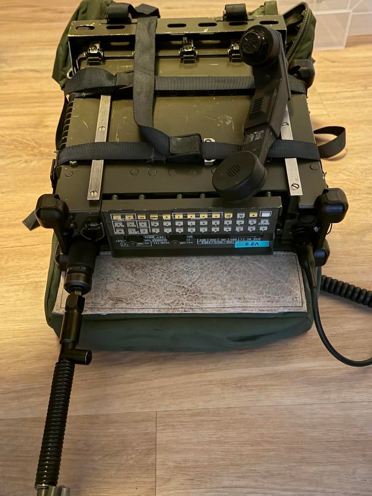 BAMS manpack radio vhf, Ophalen of Verzenden, Gebruikt