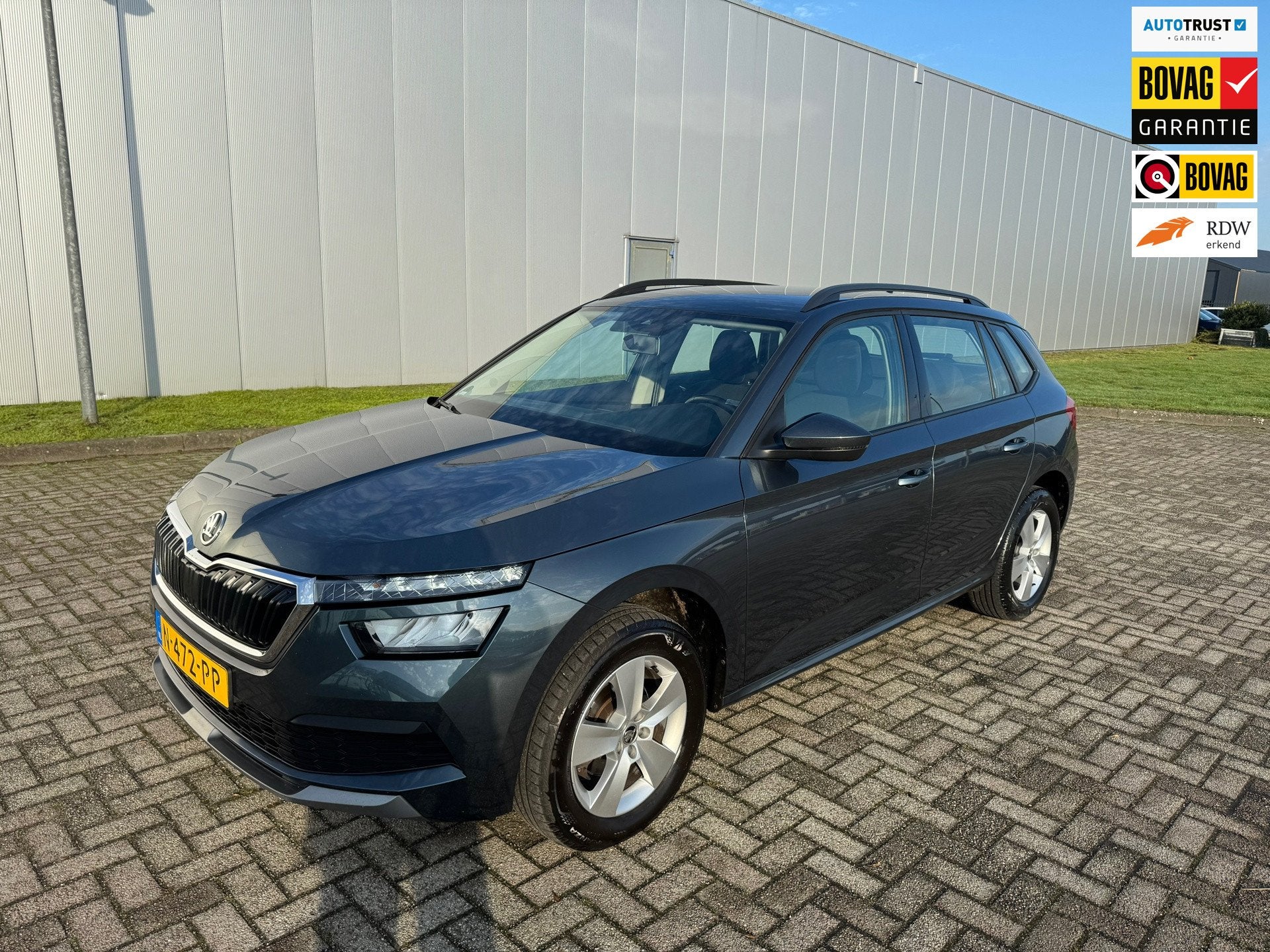 Skoda Kamiq 1.0 TSI Ambition , Airco, Carplay ,Trekhaak, Auto's, Skoda, Gebruikt, Euro 6, 620 kg, 49 €/maand