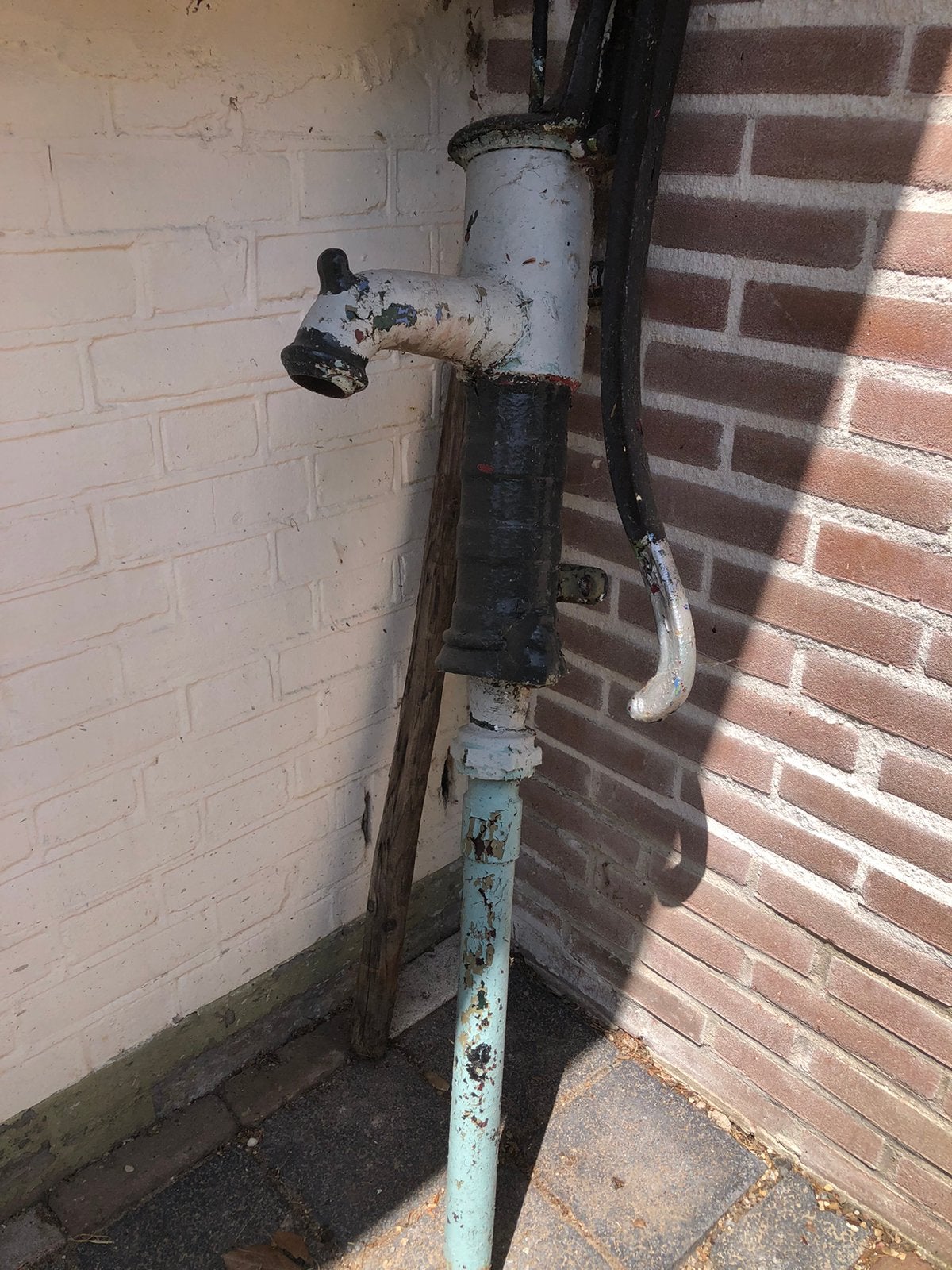 Waterpomp, Ophalen, Handmatig