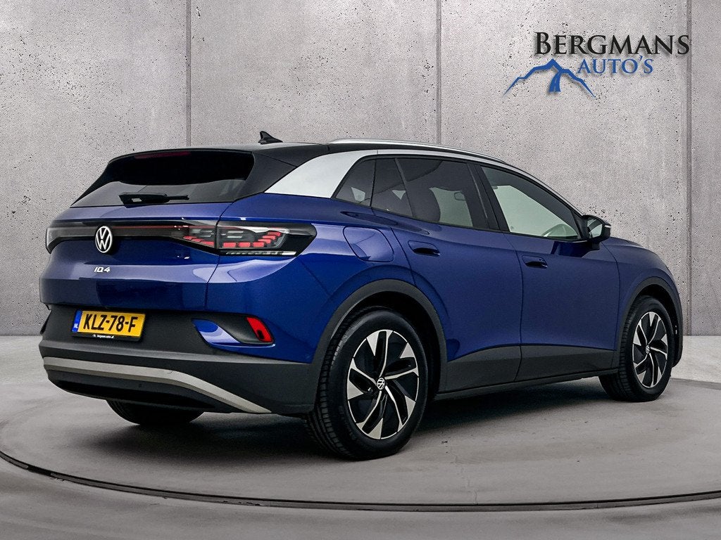 Volkswagen ID.4 - Pro Business 77 kWh // VOORRUIT VERWARMING, Auto's, Volkswagen, Achterwielaandrijving, Gebruikt, Zwart, Blauw