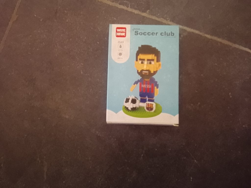 Messi lego look-a-like, Ophalen, Compleet, Overige thema's, Zo goed als nieuw