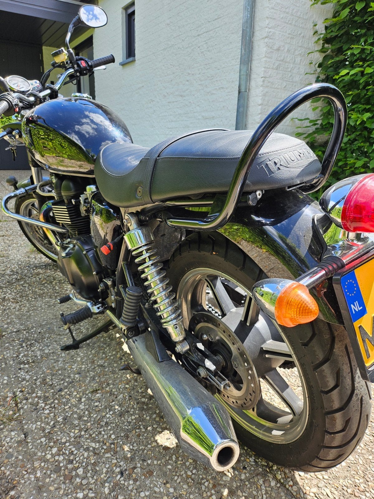 Triumph Bonneville, 2 cilinders, Motorrijbewijs A, Gebruikt, Particulier