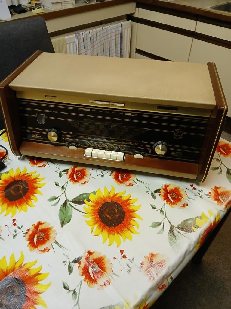 Philips buizen (lampen)radio, Antiek en Kunst, Antiek | Tv's en Audio, Ophalen